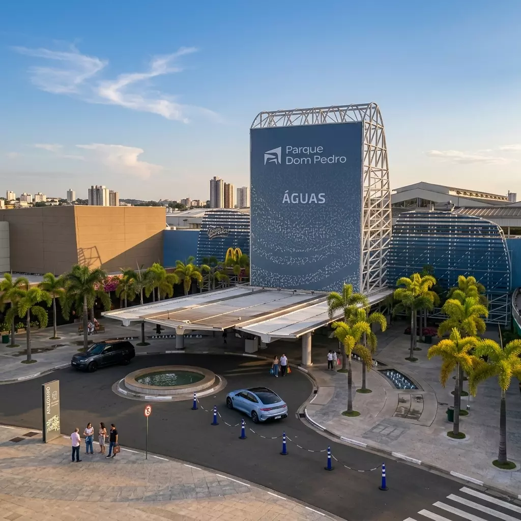 Transporte para Parque Dom Pedro Shopping