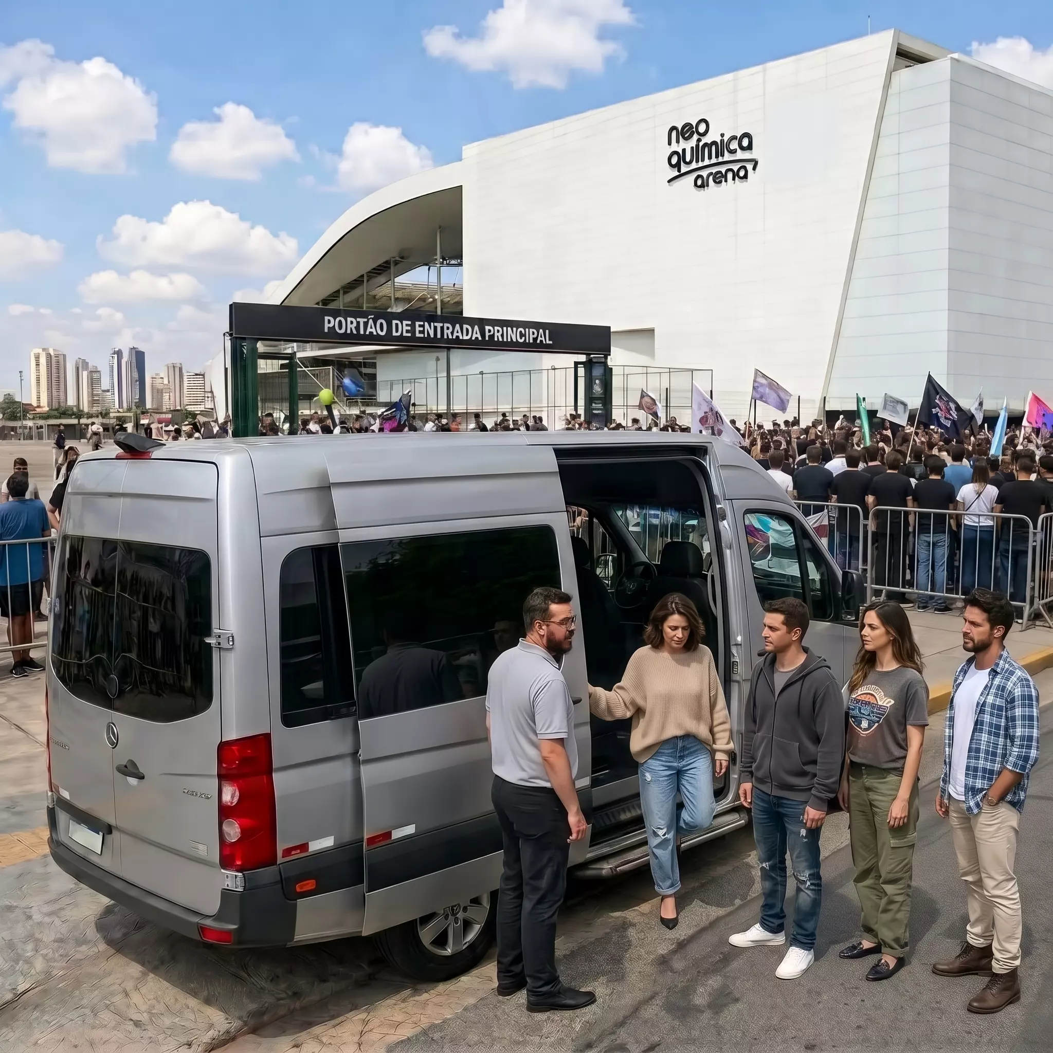 Transfer Neo Química Arena Transporte Executivo com Motorista Particular