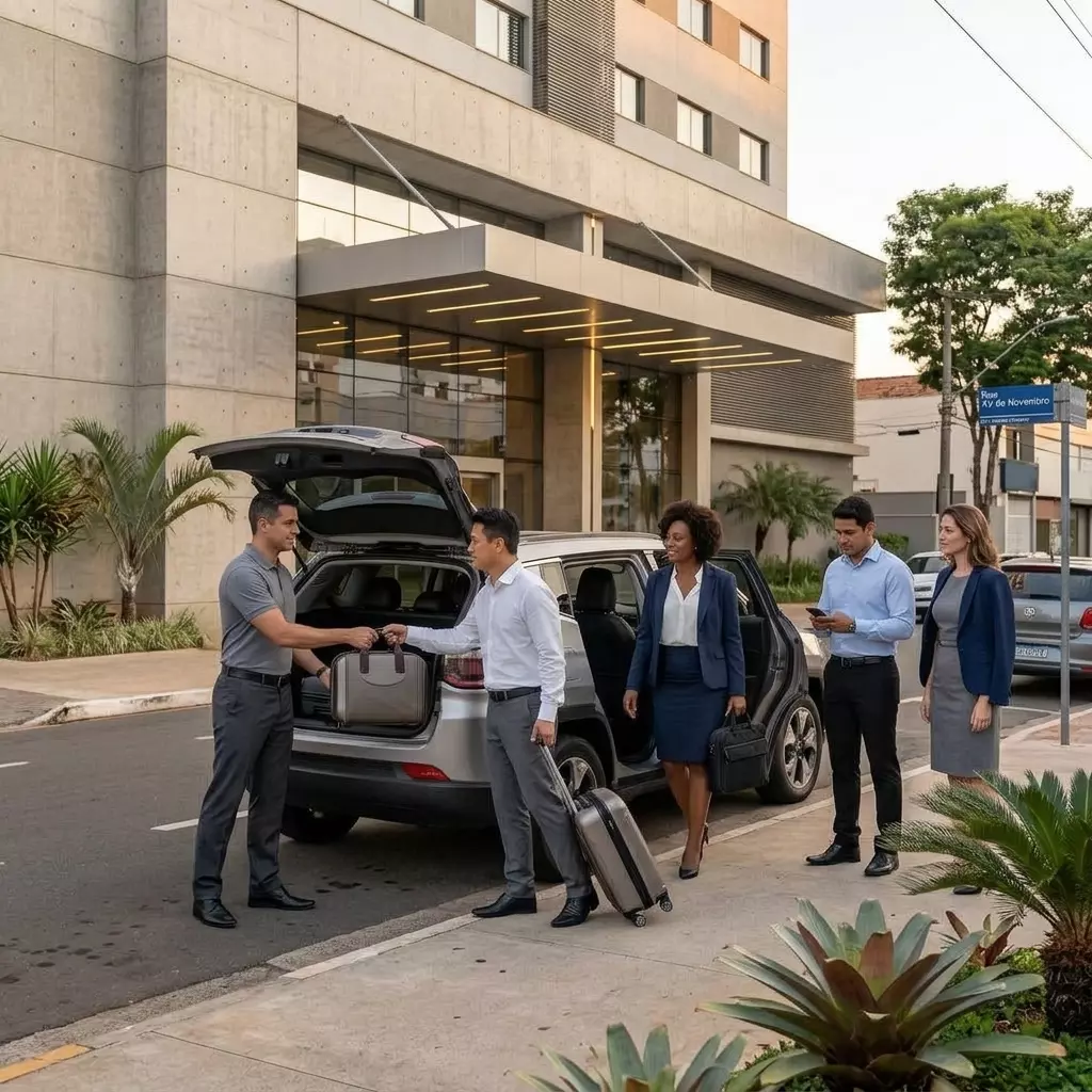 Transporte executivo em Piracicaba