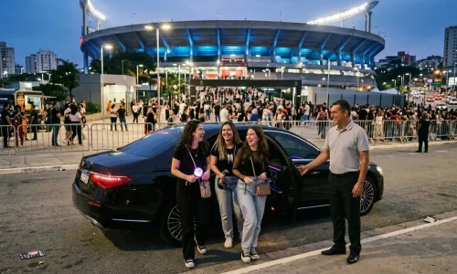 Transfer para o Show do BTS Transporte Executivo com Motorista