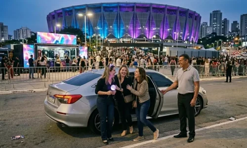 Transfer para o show do Harry Styles com motorista e transporte executivo 2
