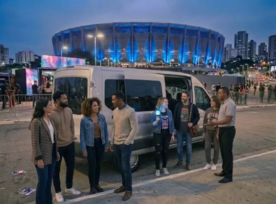 Transfer para o show do Harry Styles