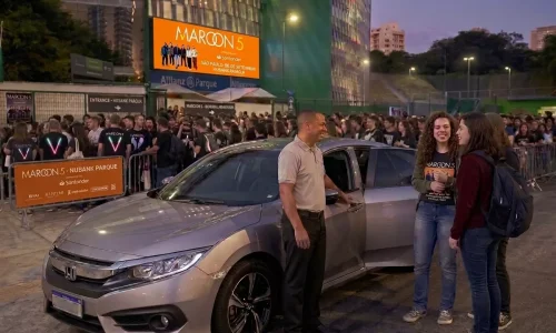 Transfer para o show do Maroon 5 São Paulo