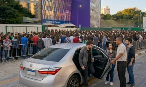 Transfer para o show do Robbie Williams em São Paulo